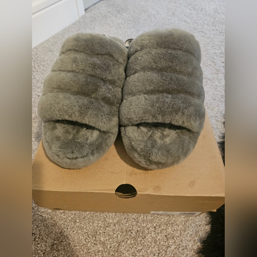 Green Ugg Fluff Yeah
